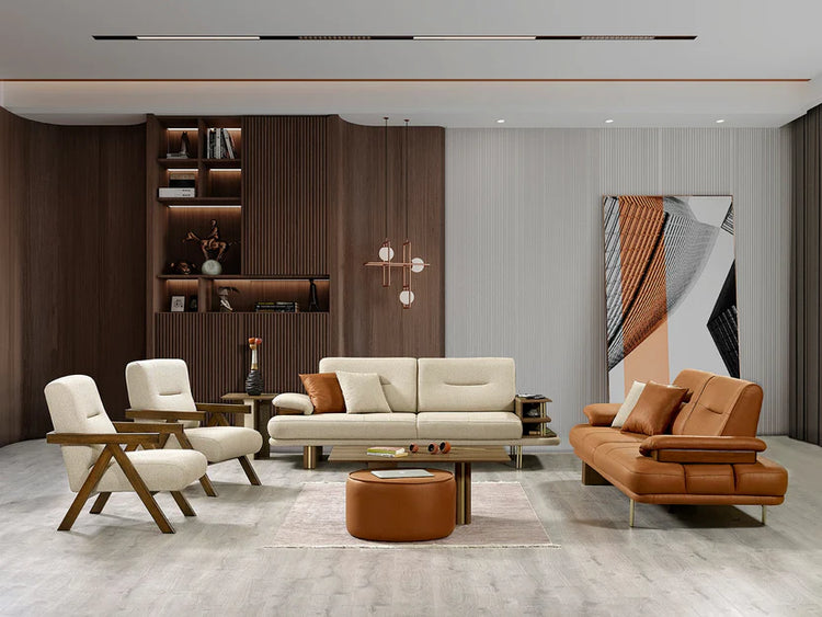 Montana Kapitoniertes Sofa-Set