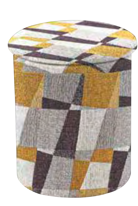 Aqua-Couchtisch Pouf