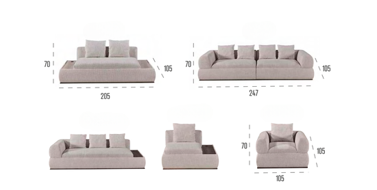 Aren Sofa Set – Sessel
