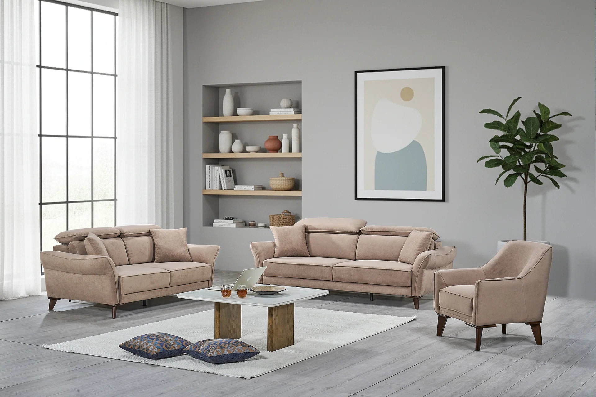 Kristal Sofagarnitur Komplettset
