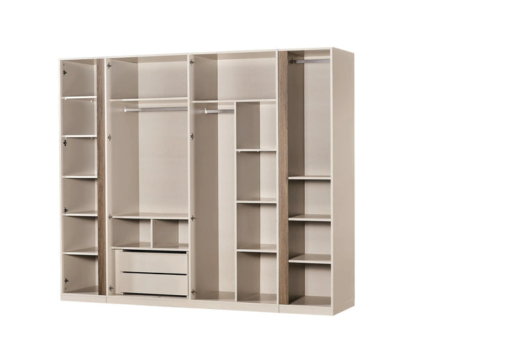 LUCAS 1-türiger Schrank mit Kleiderstange