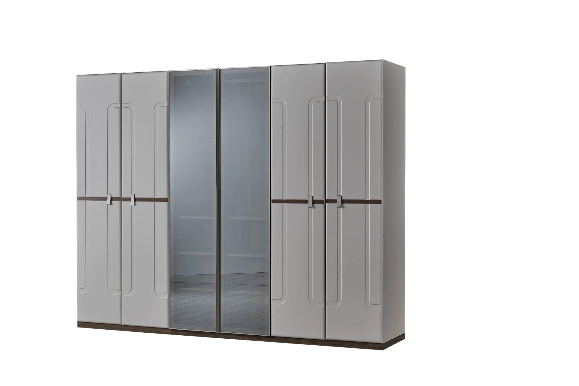 Estiva 4-türiger Kleiderschrank