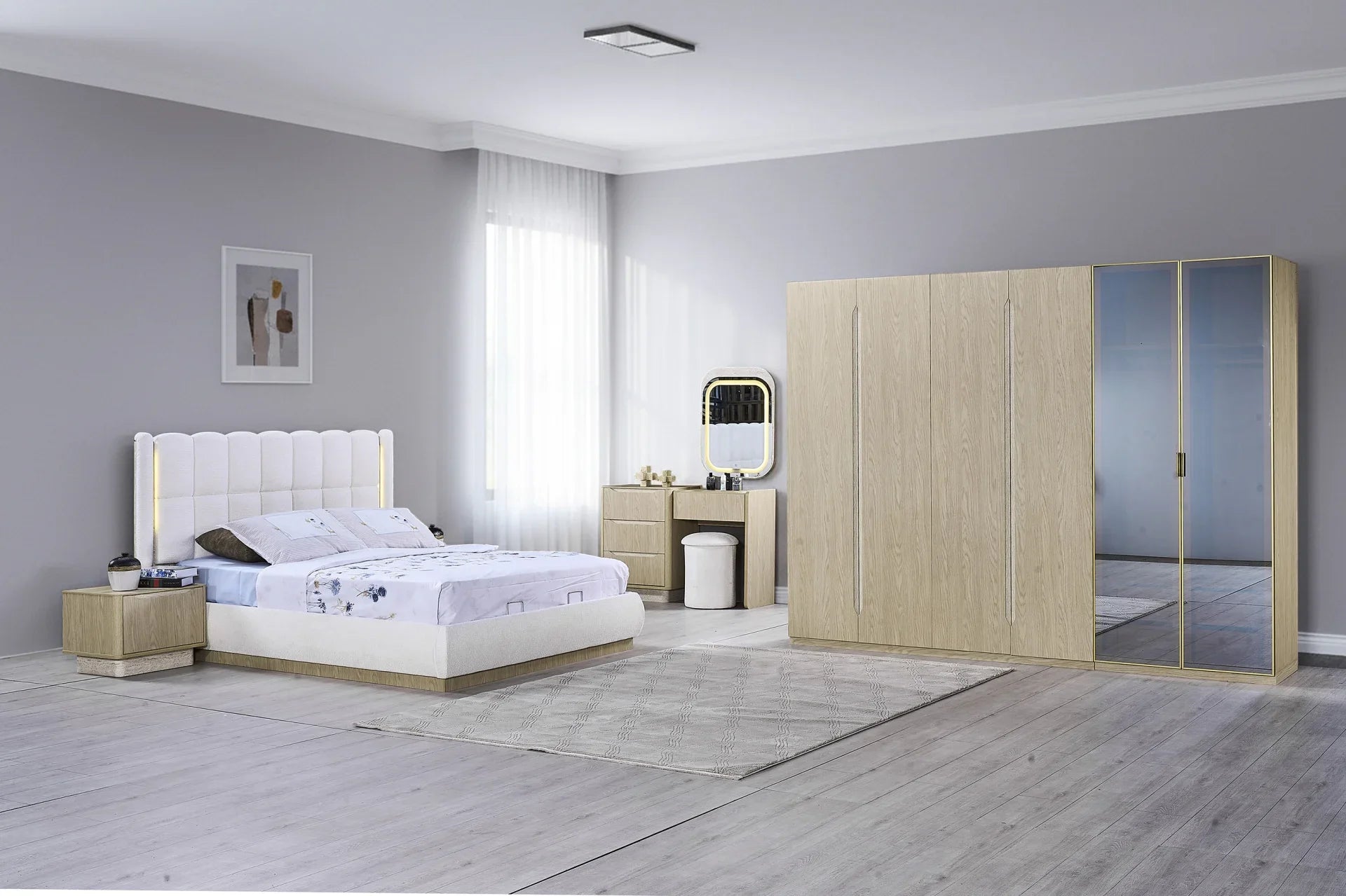 Athena Eichenschlafzimmer