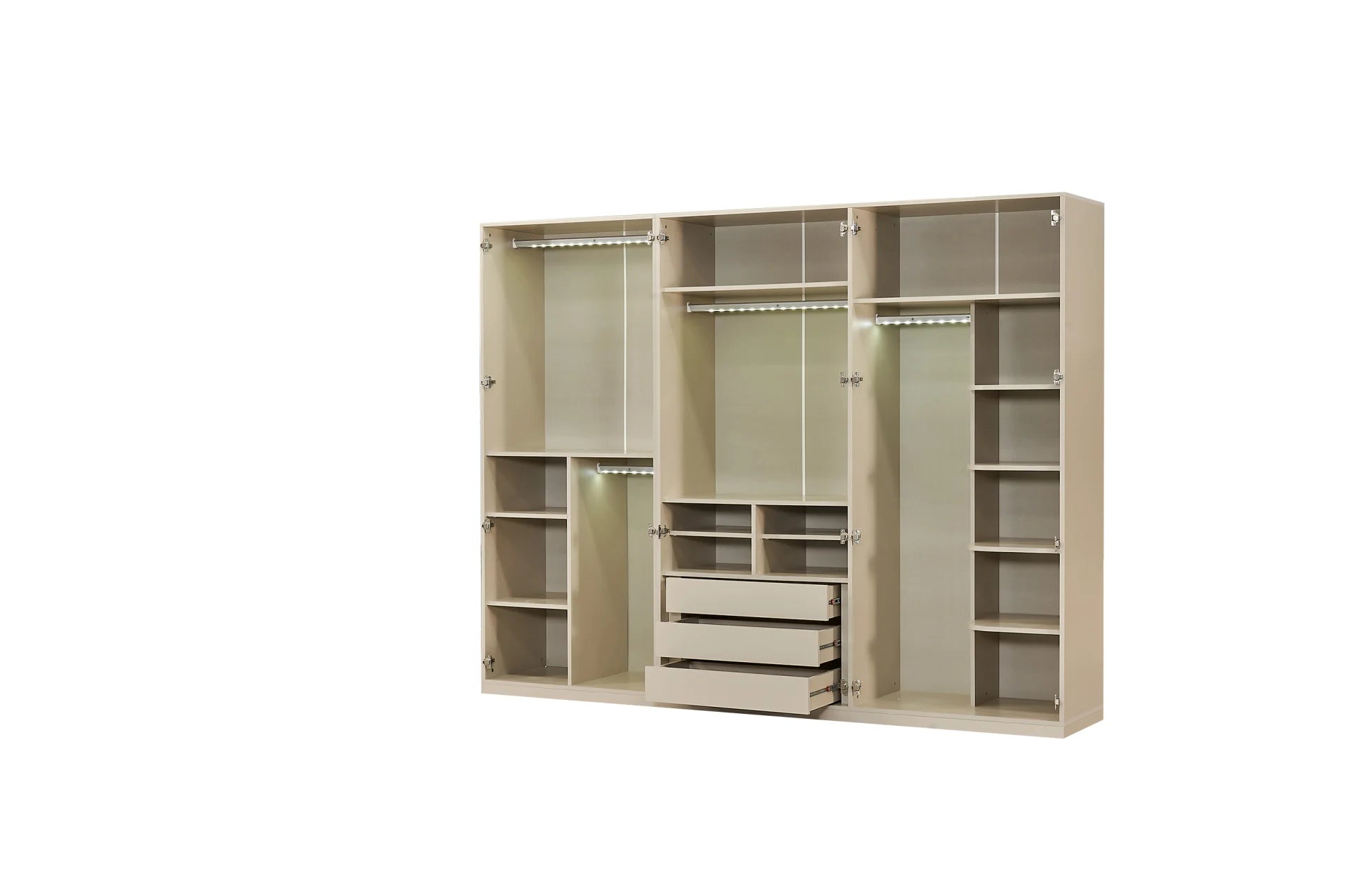 Bodrum 4-türiger Kleiderschrank