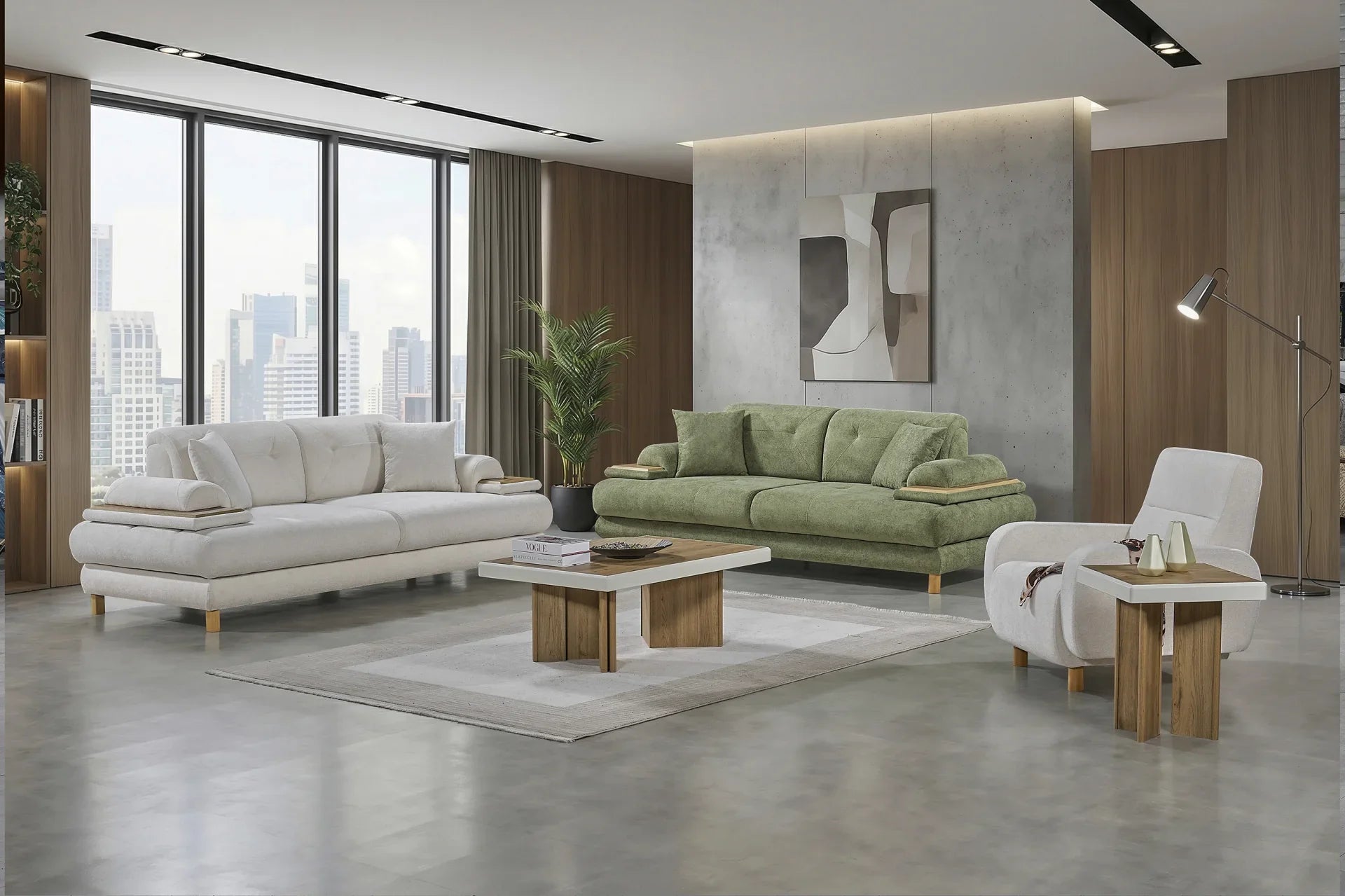 Thunfisch-Sofa-Set
