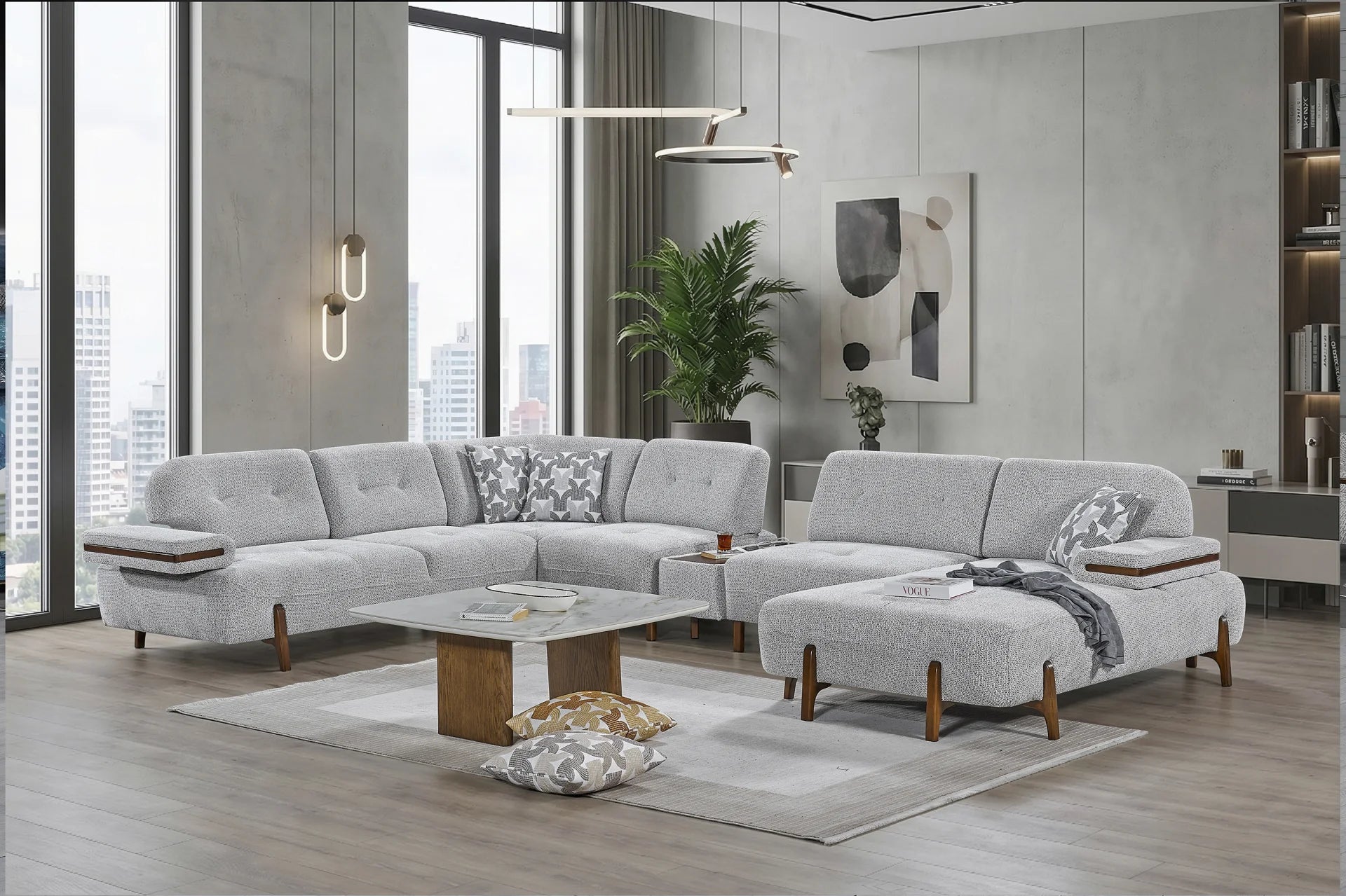 İcon Relax-Ecksofa Komplettset