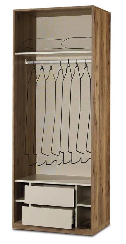 Pella 6-türiger Kleiderschrank
