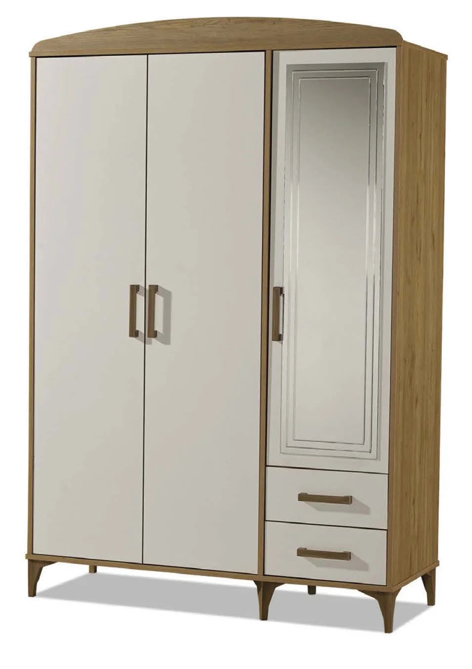 Karmen 3-türiger Kleiderschrank