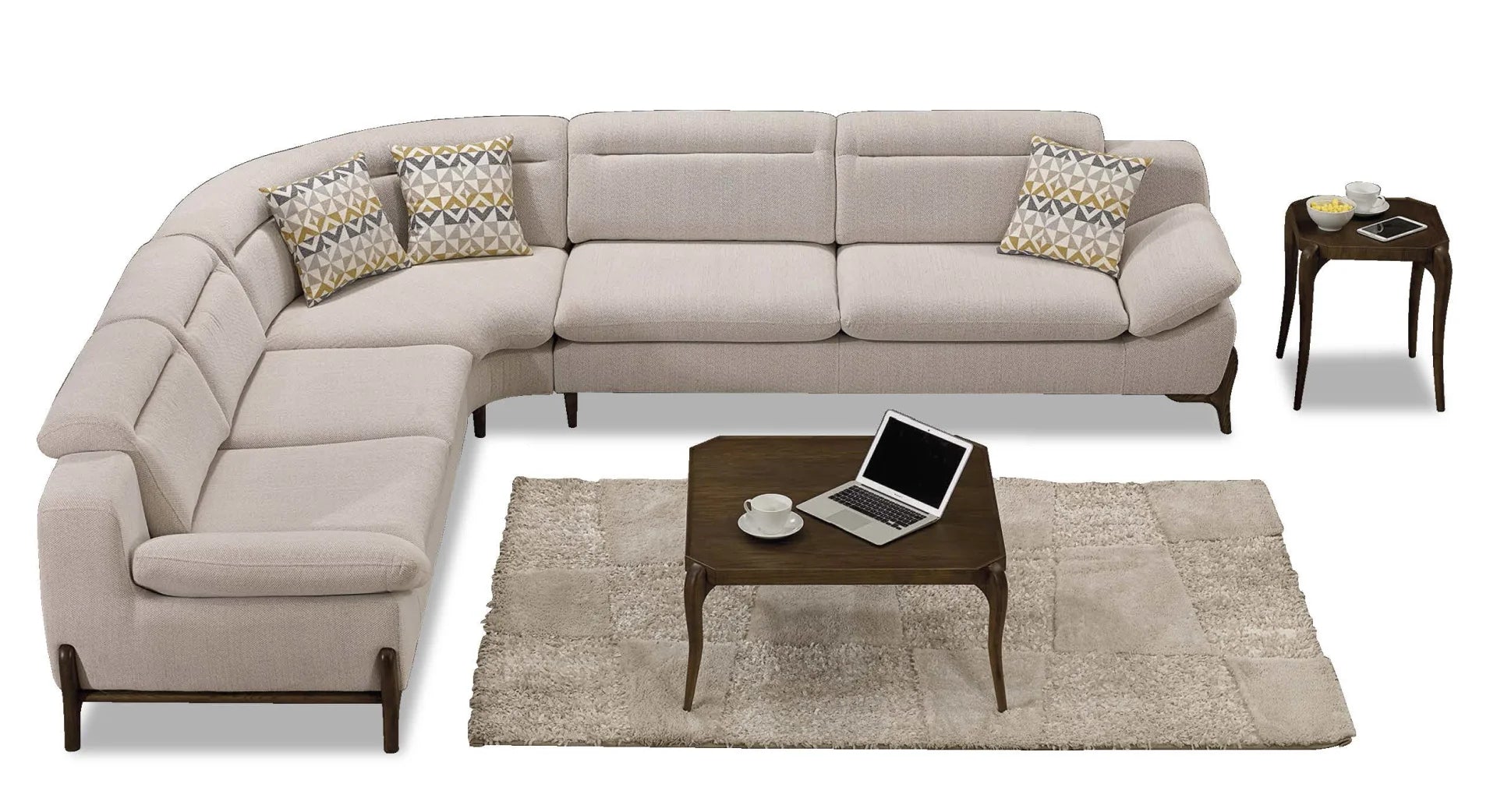 Lazer Ecksofa Komplettset