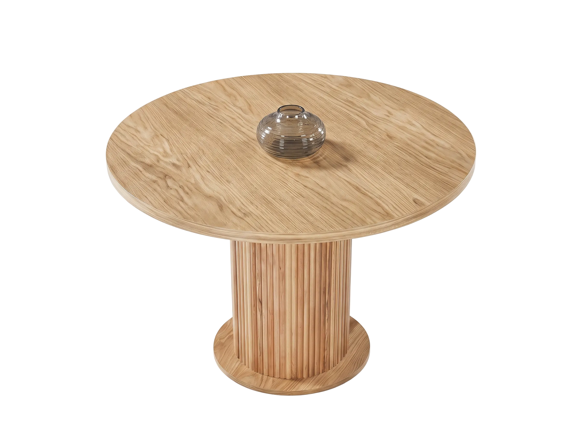Esstisch Aqua Rund – Helles Holz