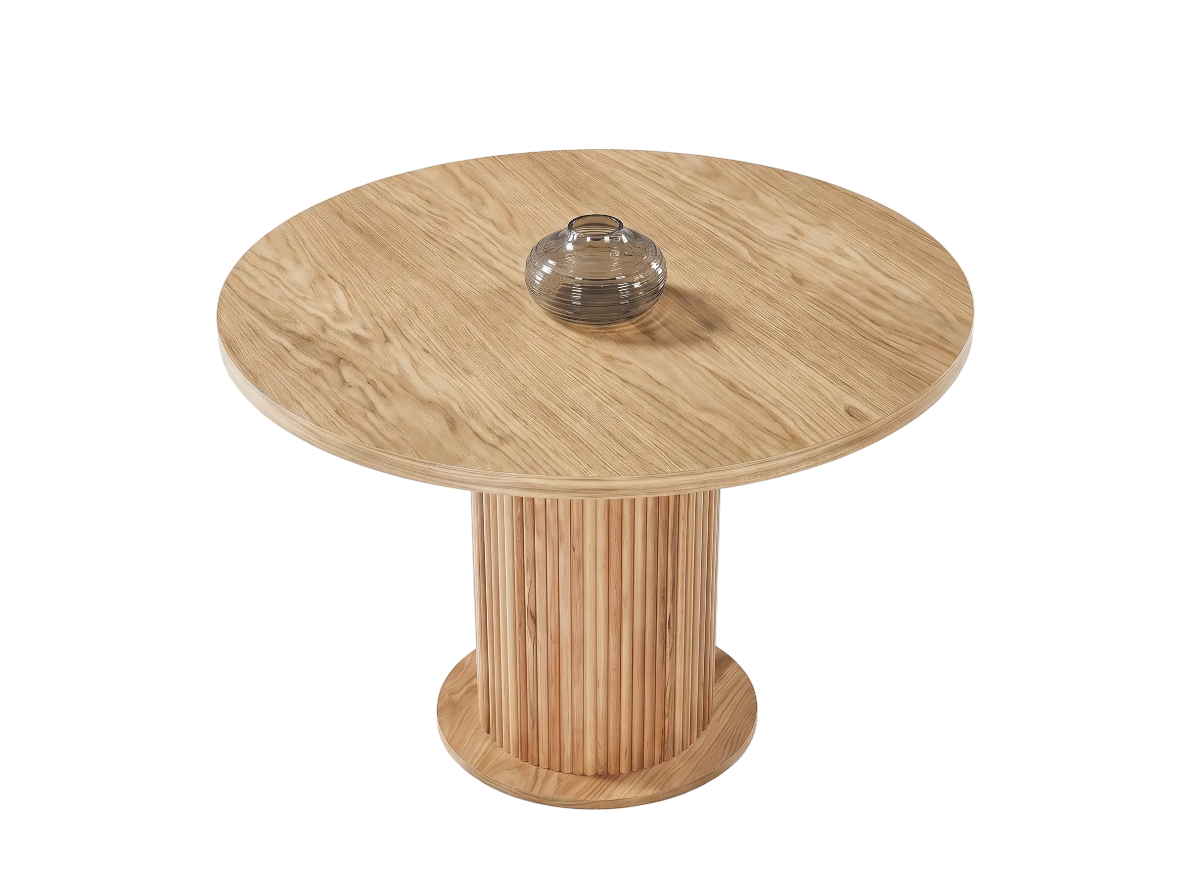 Esstisch Aqua Rund – Helles Holz