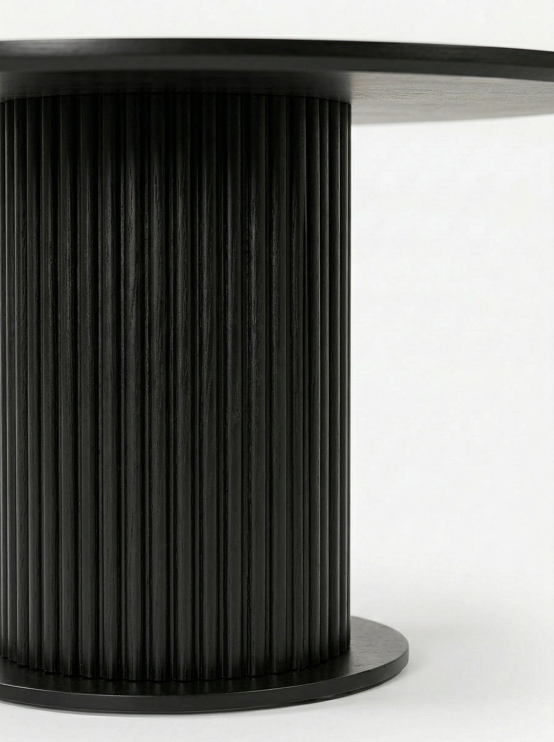 Esstisch Aqua Rund – Schwarz