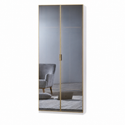Athena 2-türiger Schrank (Glastür)