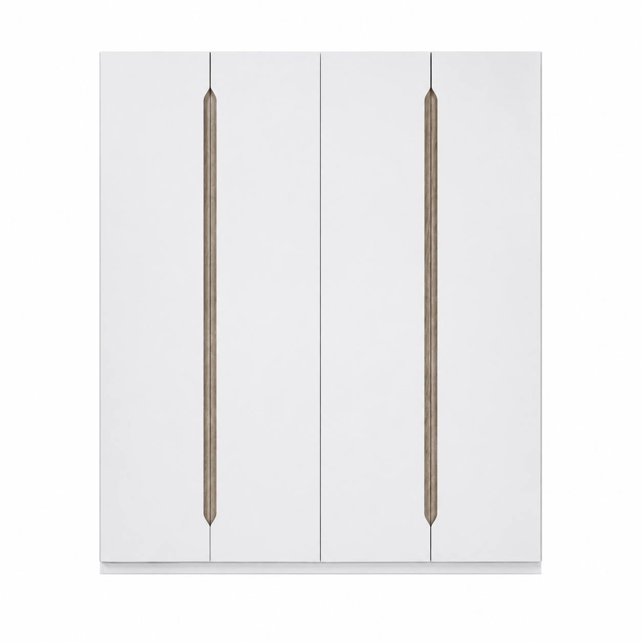 Athena 4-türiger Schrank (Holztür)