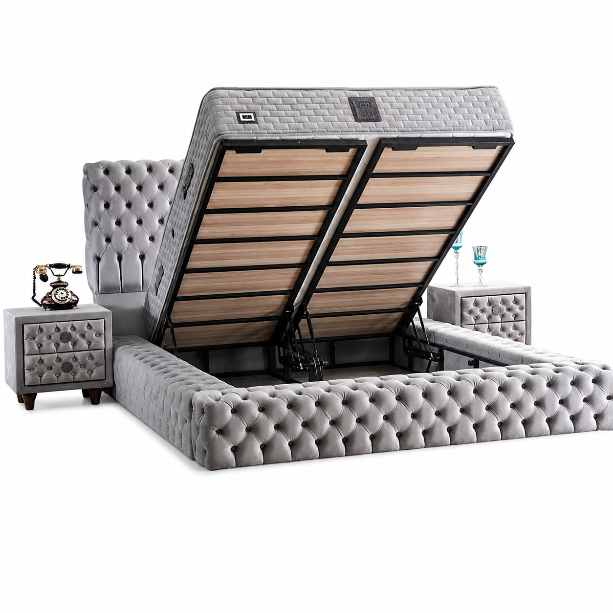 Carol Plus Bett-Set mit Matratze