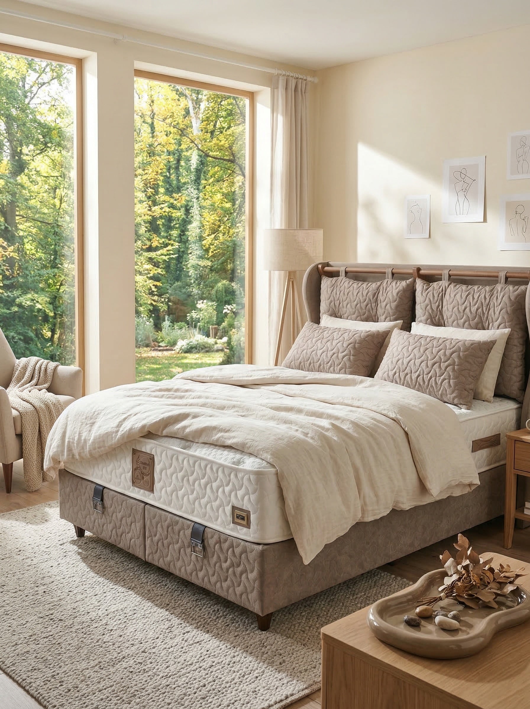 Comfort Life Bett-Set mit Matratze