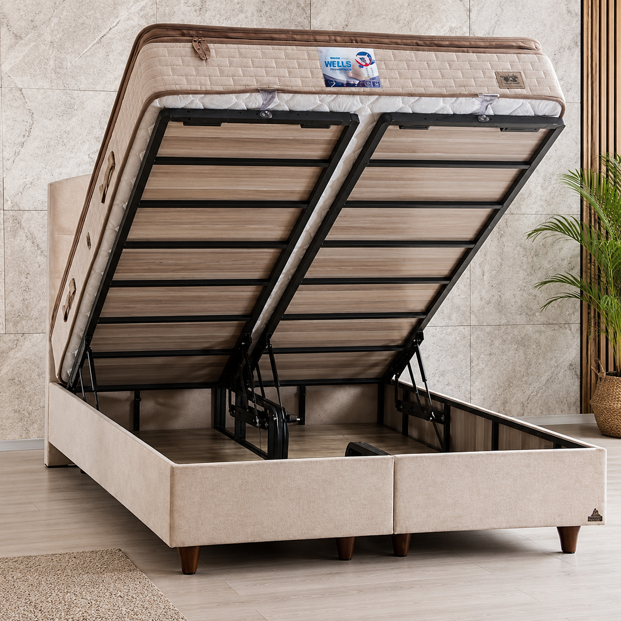 Detox Bett-Set mit Matratze