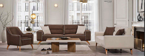 Efes Kapitoniertes Sofa Set