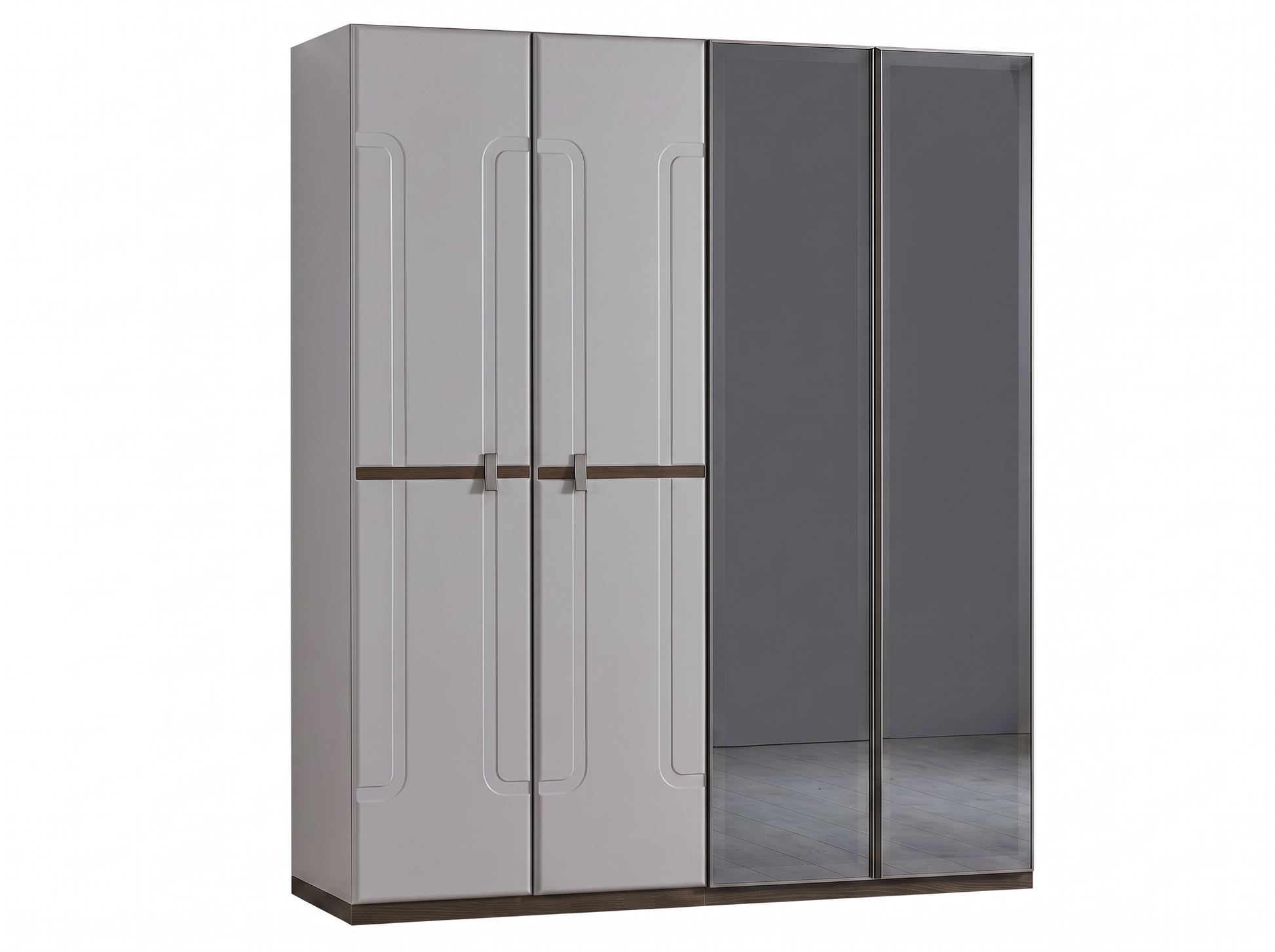 Estiva 4-türiger Kleiderschrank