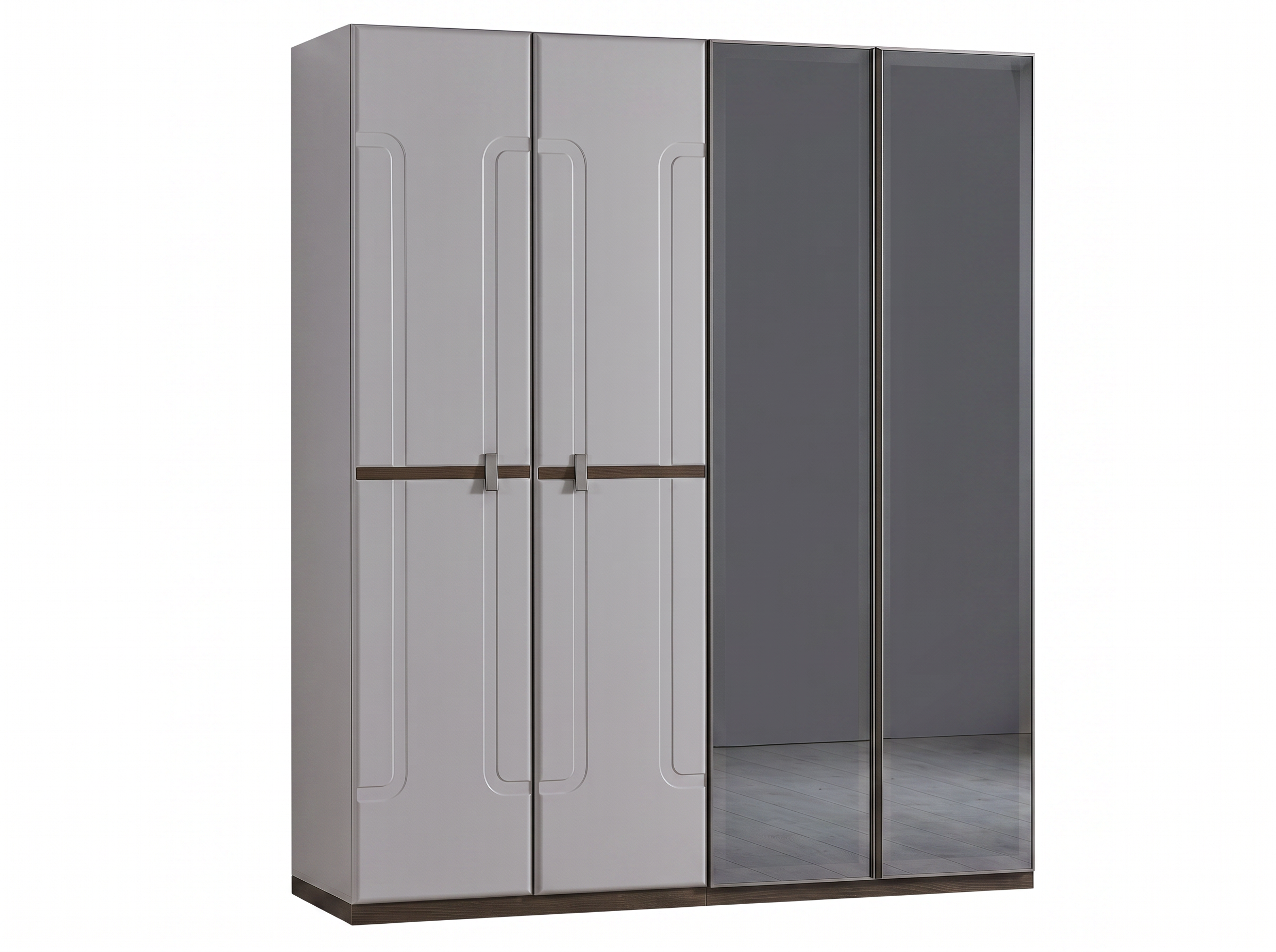 Estiva 4-türiger Kleiderschrank