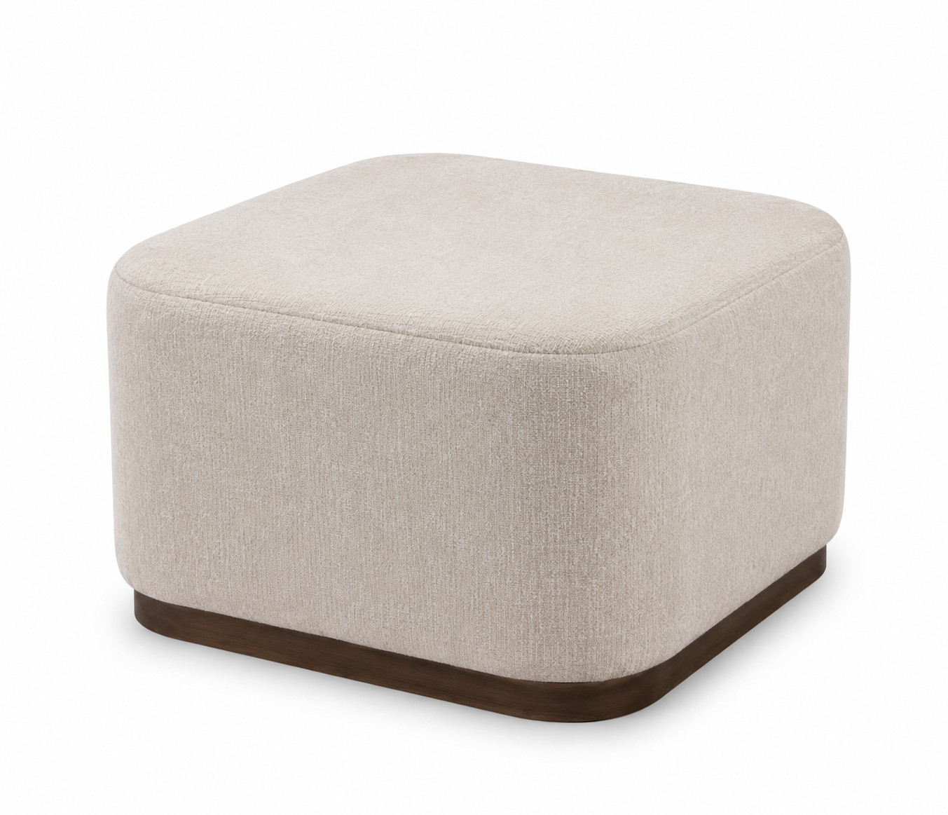 Estiva Quadrat-Pouf Beige