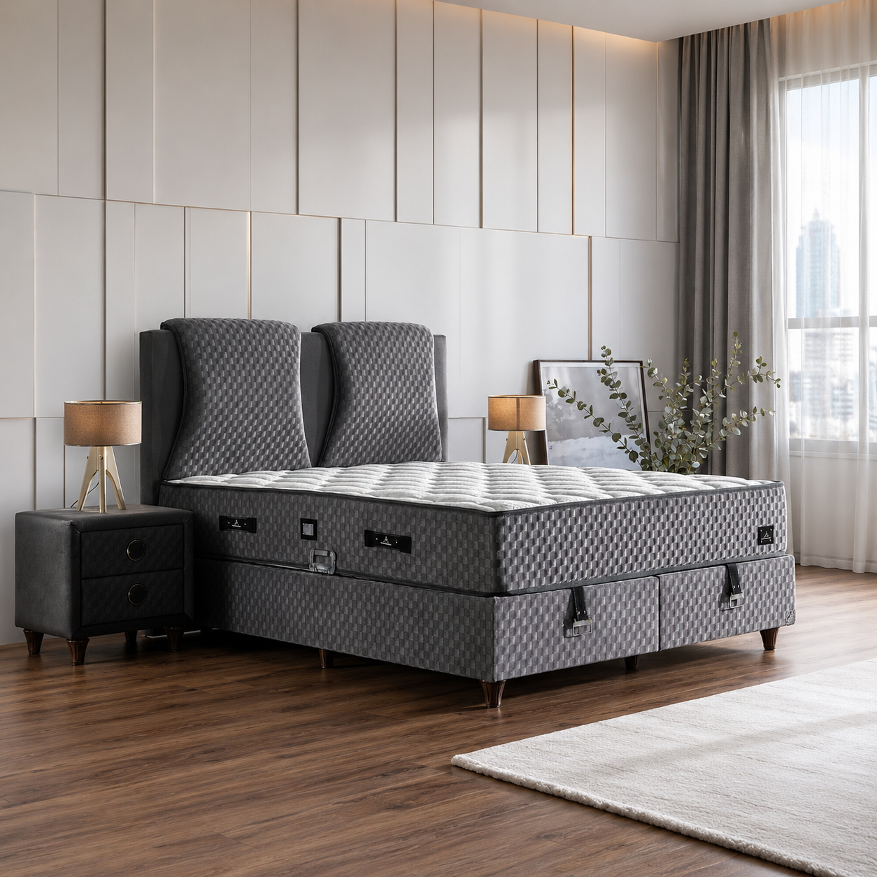 Grey Sleep Matratze