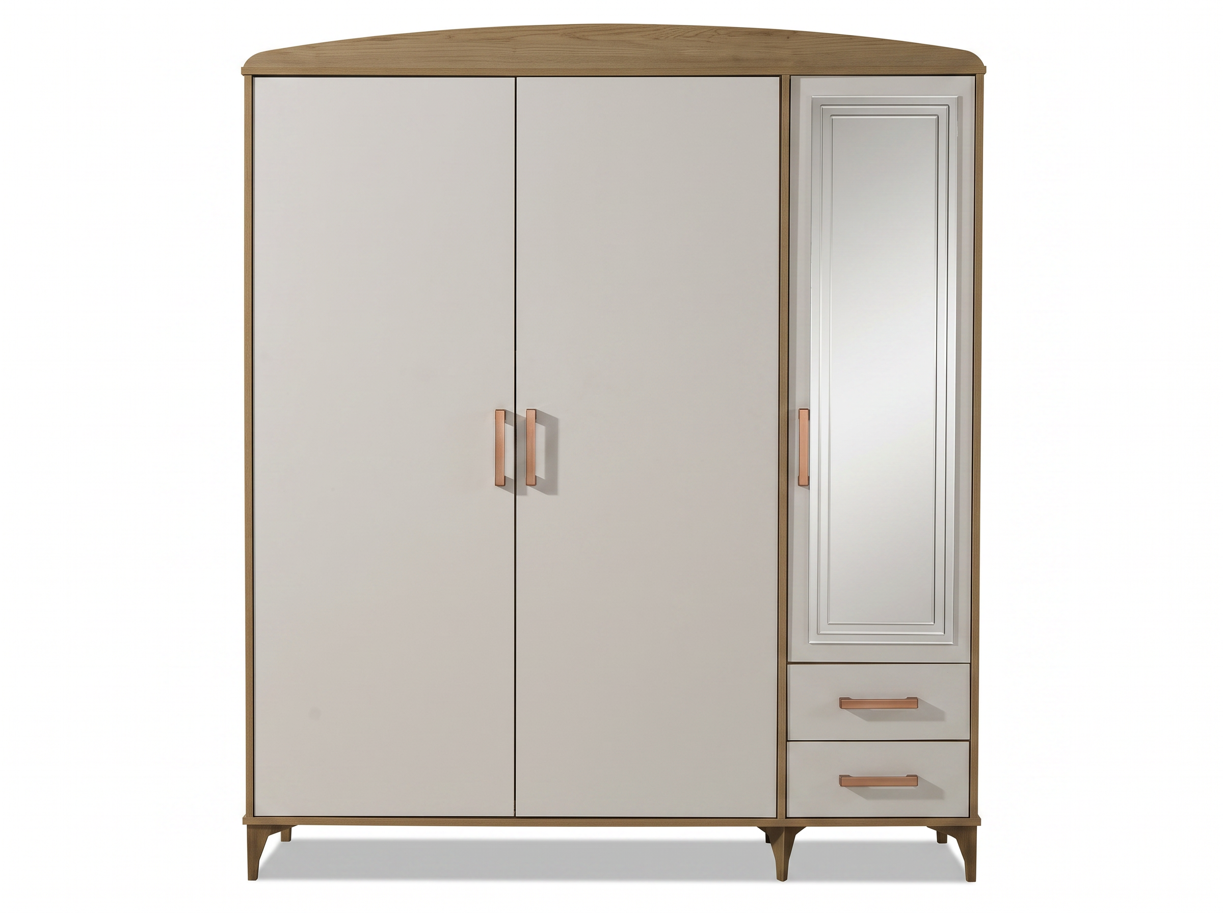 Karmen 3-türiger Kleiderschrank