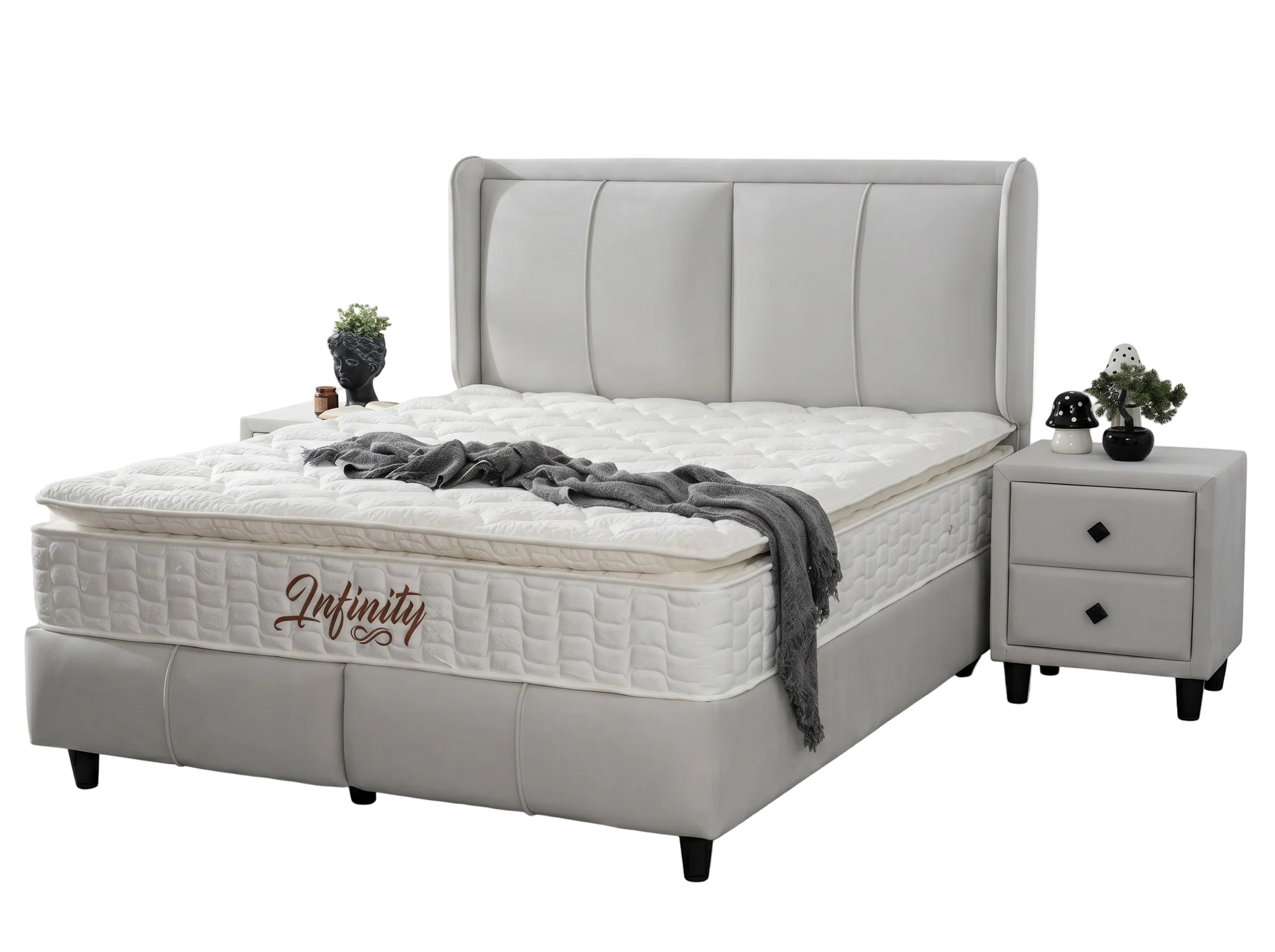 Infinity Bett-Set mit Matratze