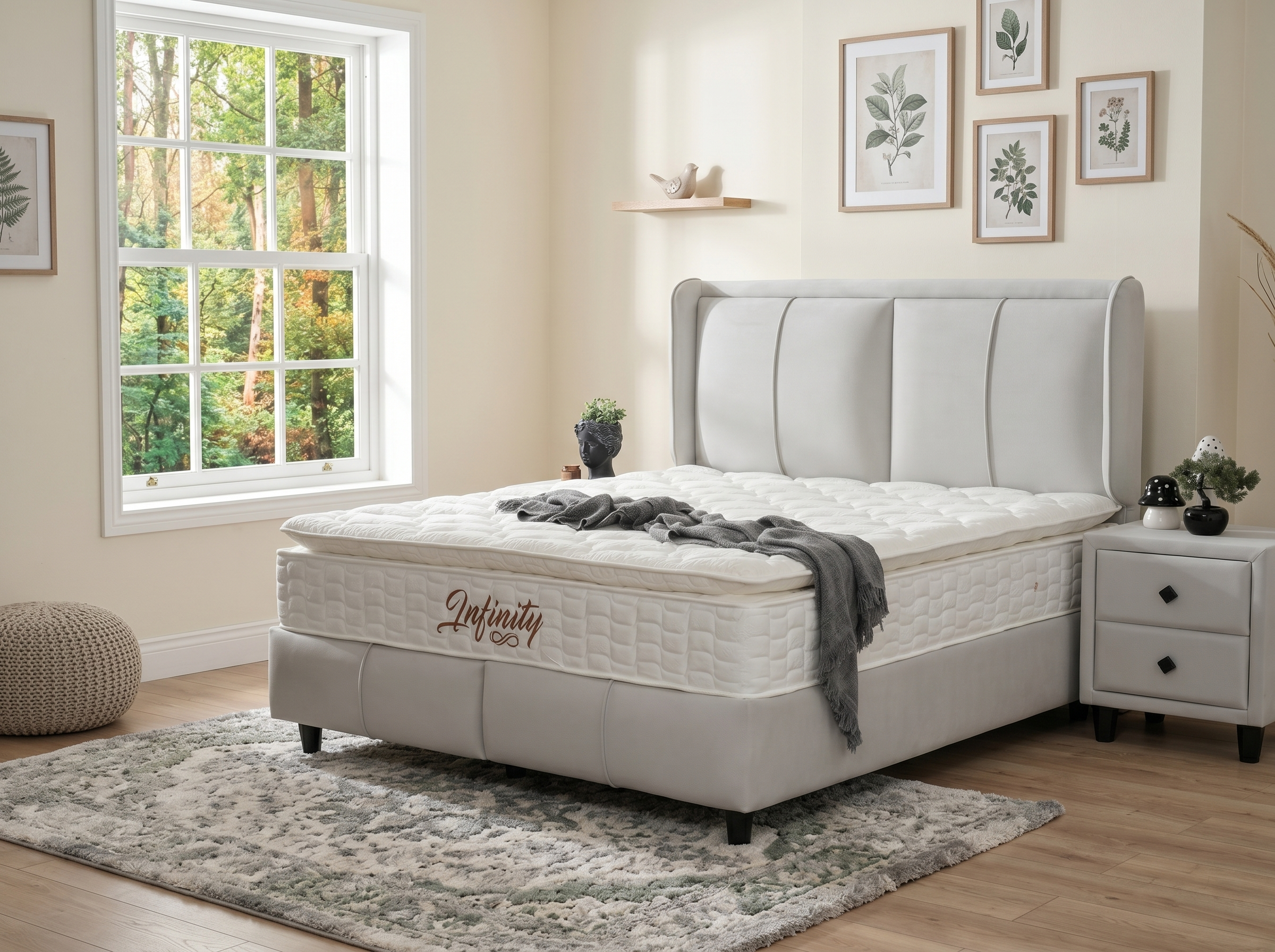 Infinity Bett-Set mit Matratze