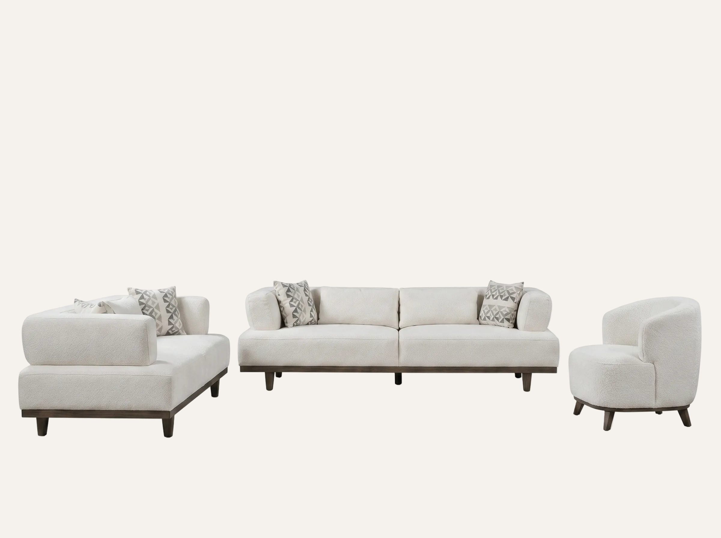 Lucas Sofagarnitur Komplettset