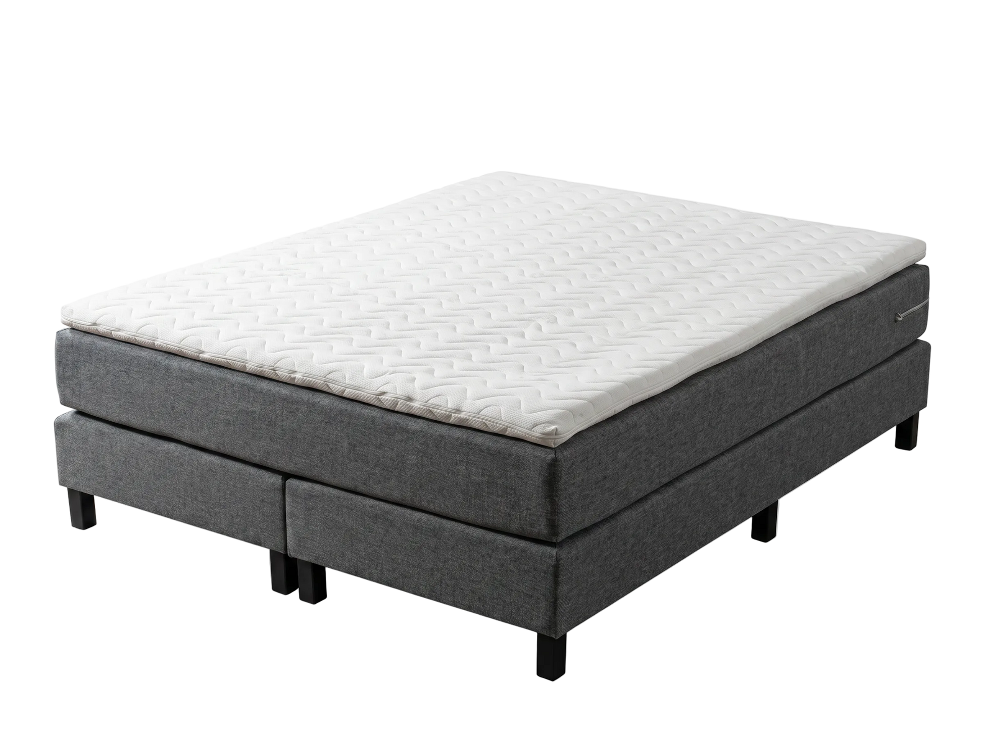 Lyon Box Spring Bett-Set mit Matratze