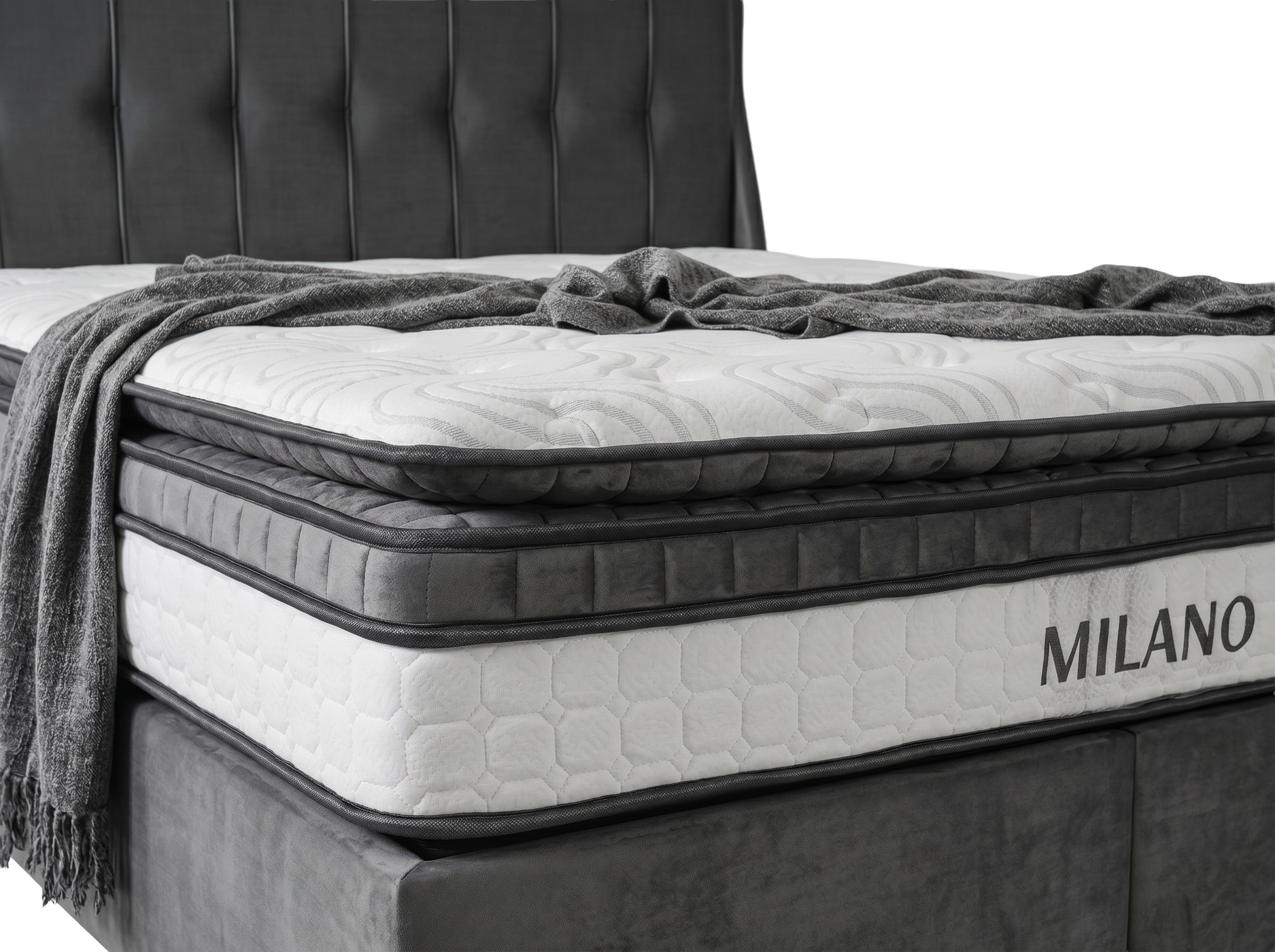 Milano Bett-Set mit Matratze
