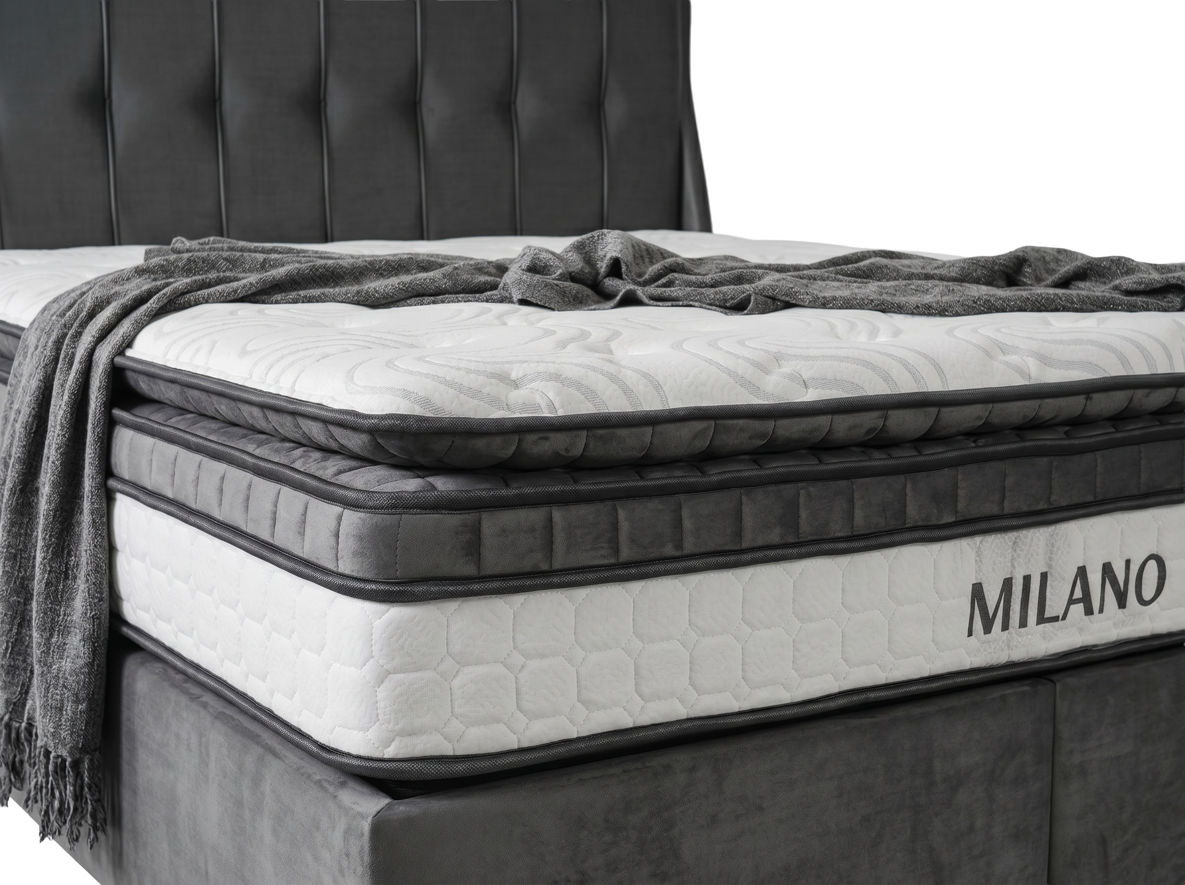 Milano Bett-Set mit Matratze