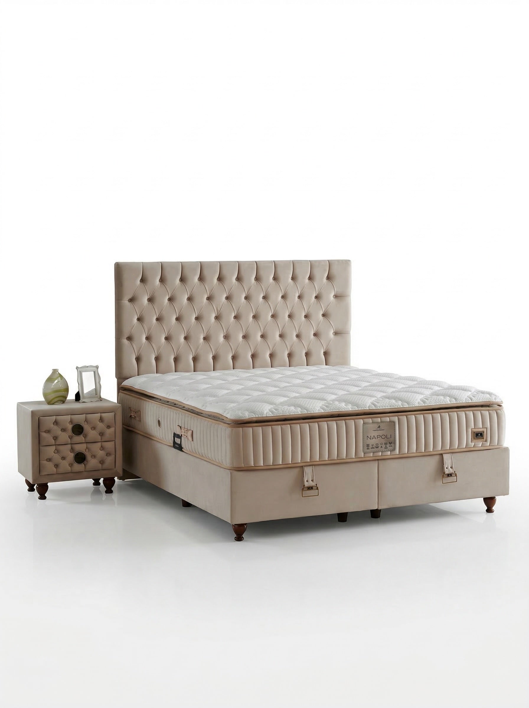 Napoli Bett-Set mit Matratze
