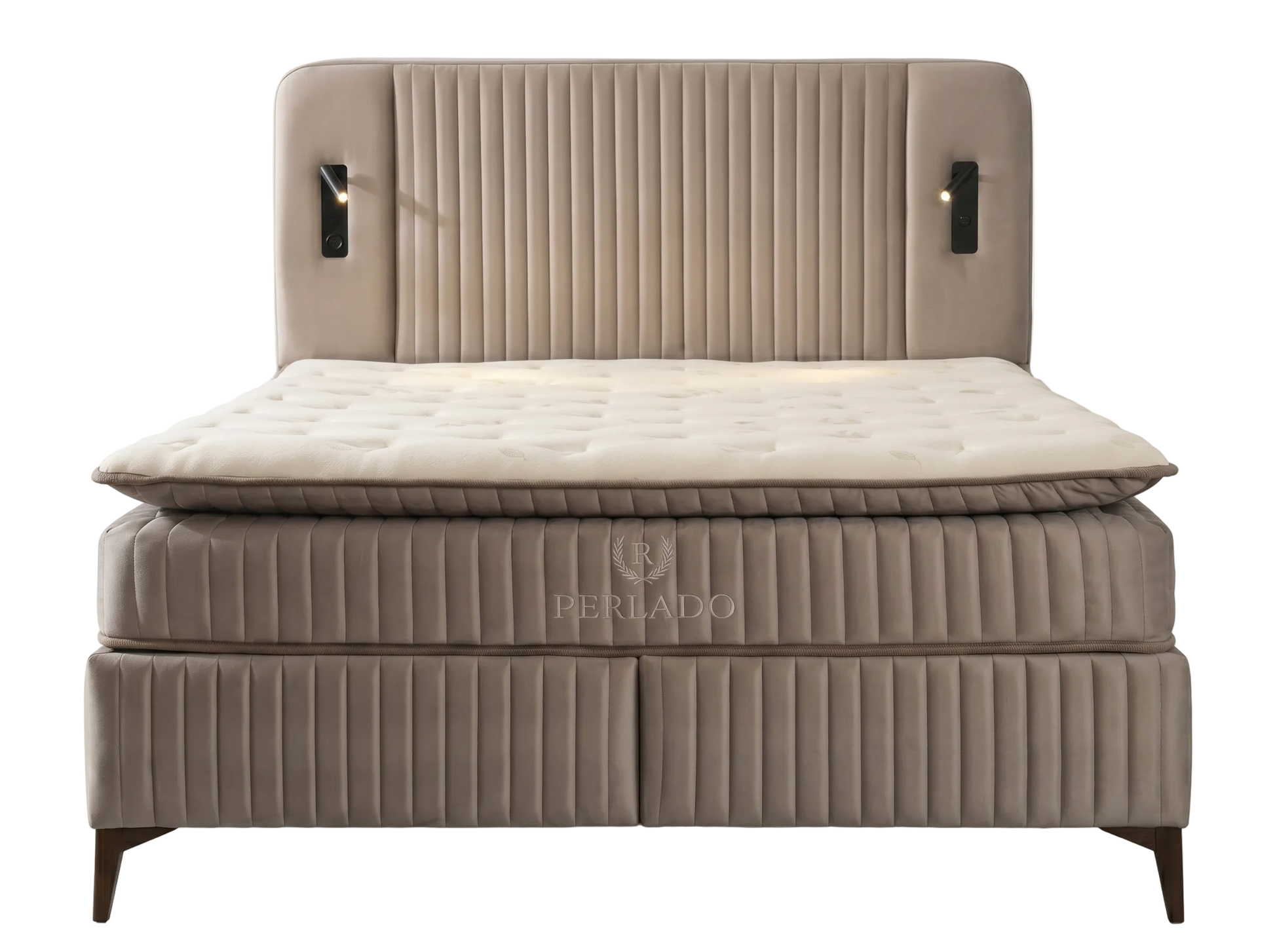 Perlado Bett-Set mit Matratze