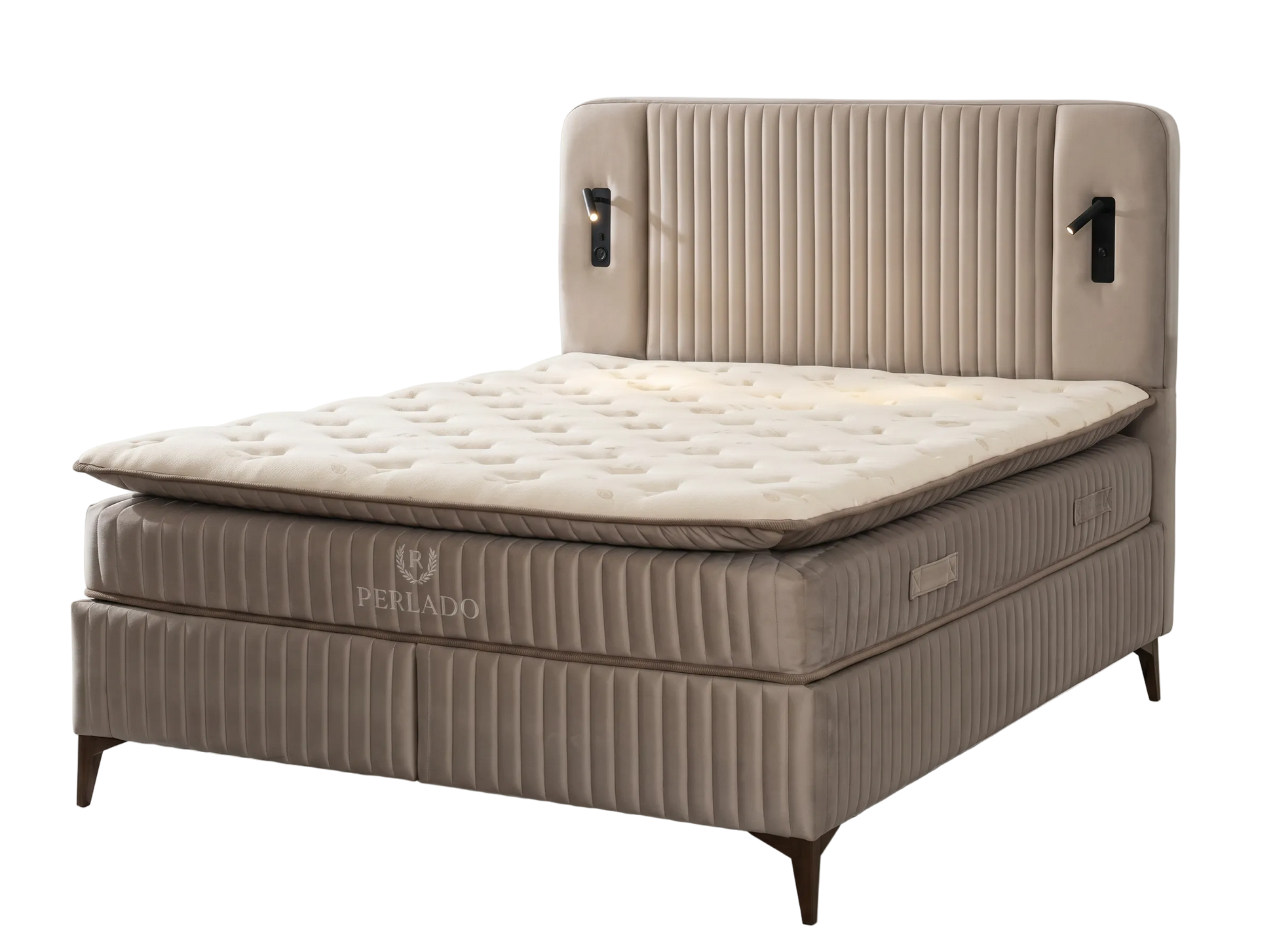Perlado Bett-Set mit Matratze