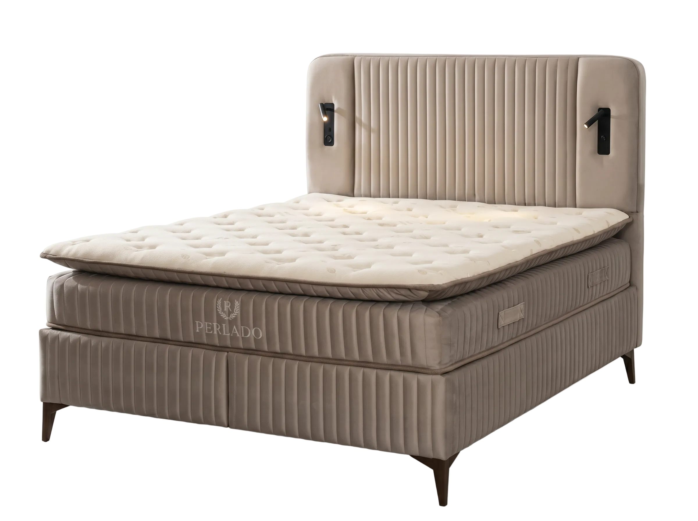 Perlado Bett-Set mit Matratze