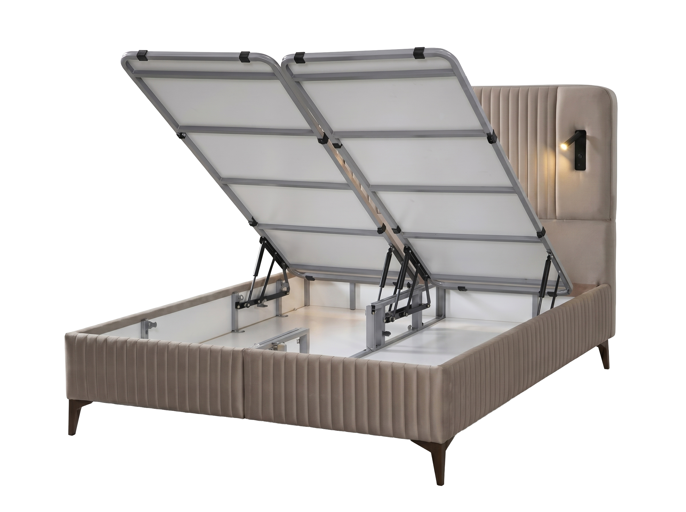 Perlado Bett-Set mit Matratze