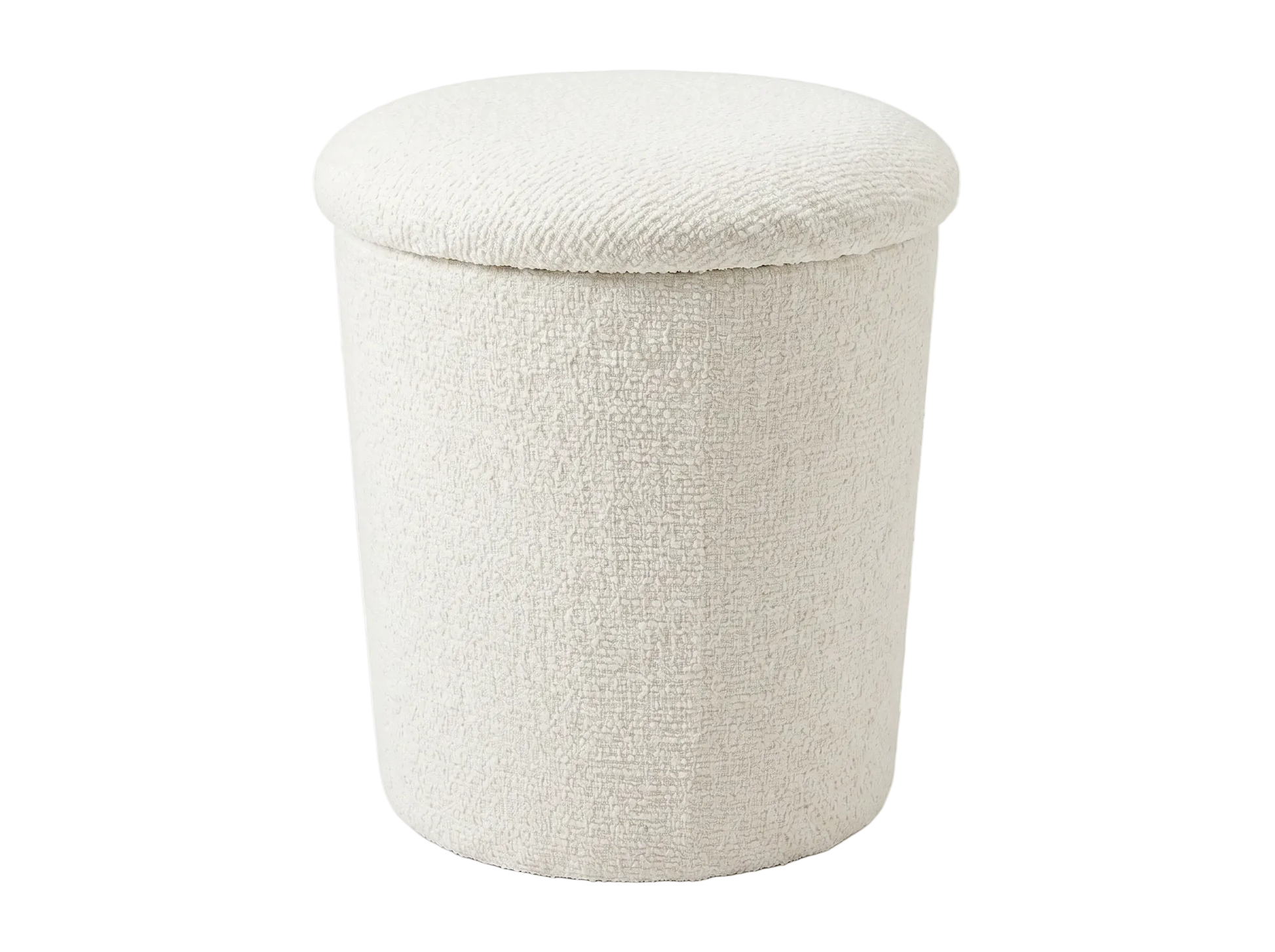 Schlafzimmer Sitzpouf Weiss