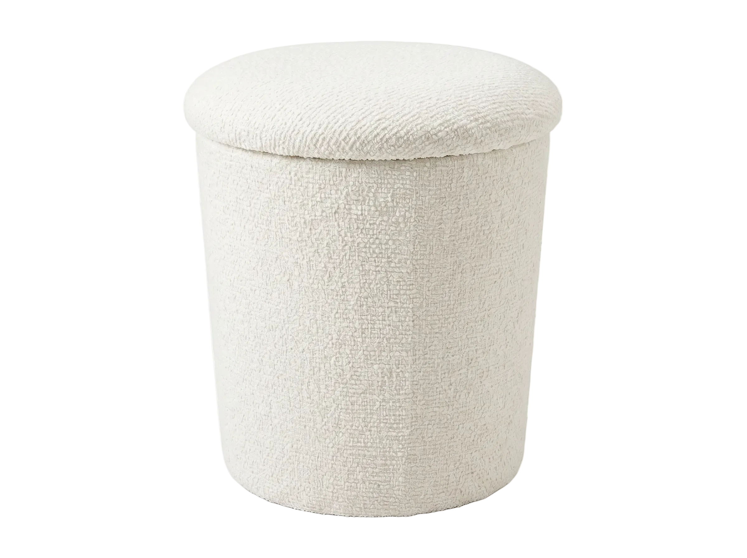Schlafzimmer Sitzpouf Weiss