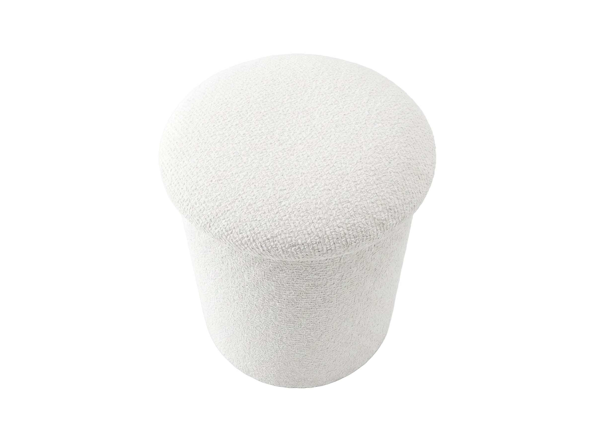 Schlafzimmer Sitzpouf Weiss