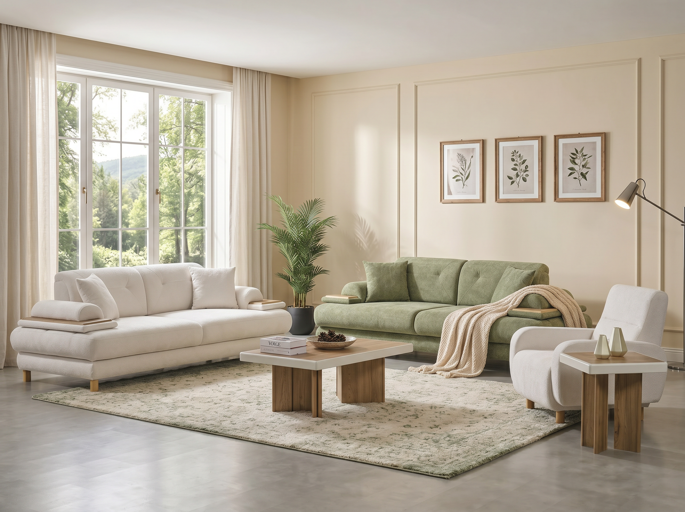 Tuna Sofagarnitur Komplettset