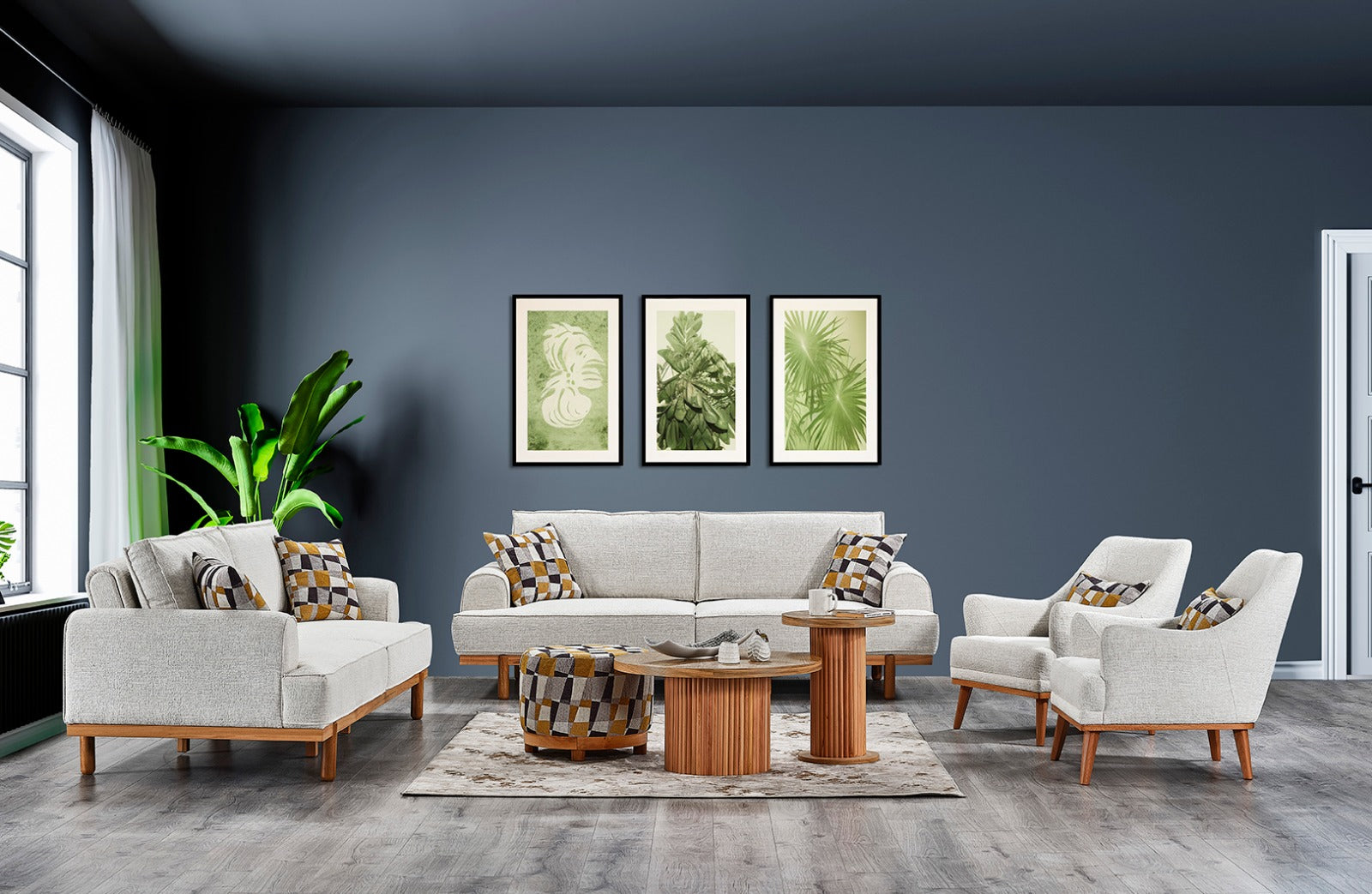 Aqua Sofagarnitur Sessel