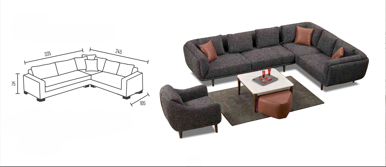 Roda Ecksofa