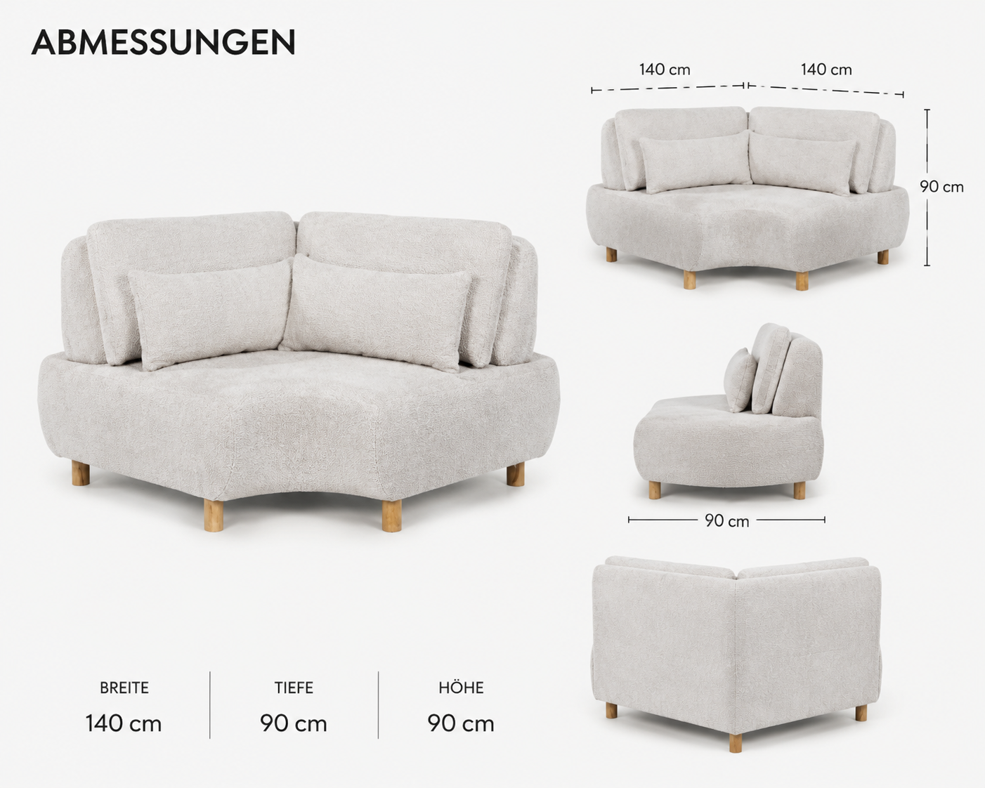 Lion Ecksofa Eckmodul